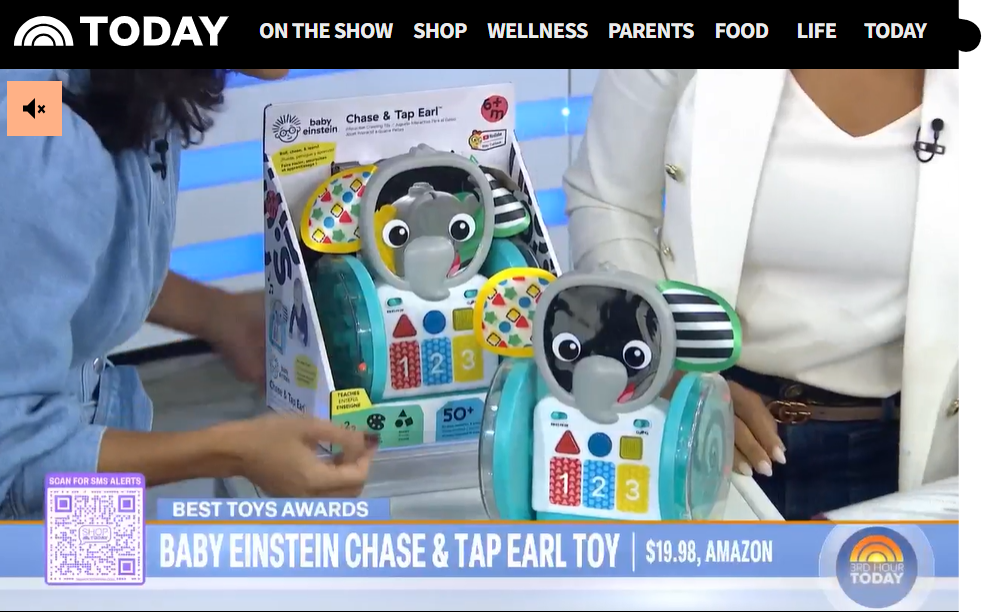 Baby Einstein Toy Featured on The Today Show