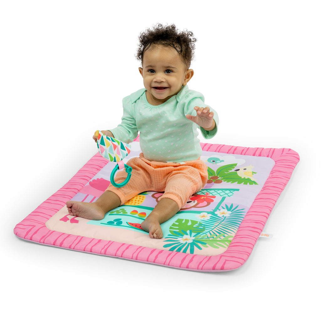 Bright Starts Daydream Blooms Activity Gym & Play Mat con juguetes par –  Digvice