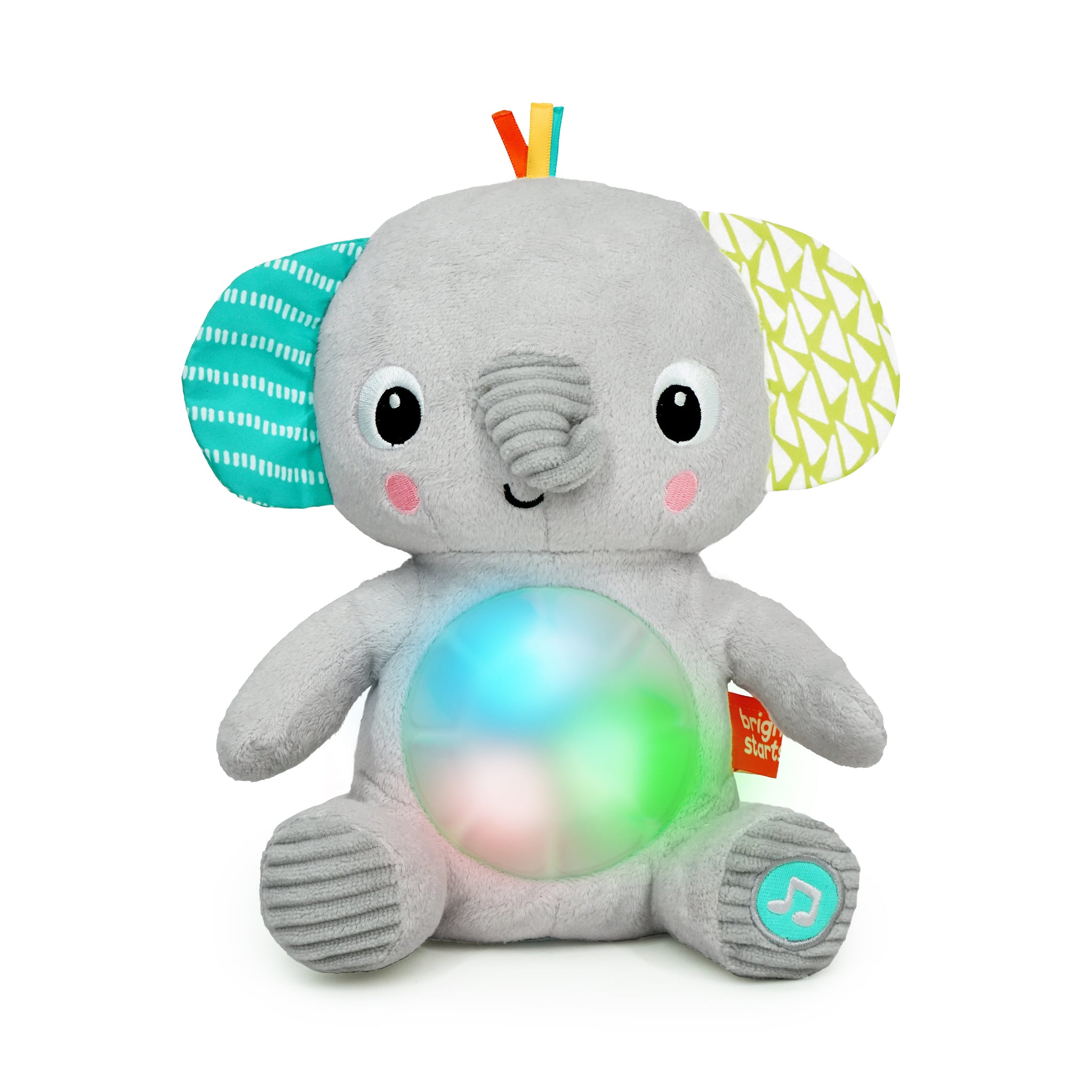 Hug a bye Baby Musical Light Up Soft Toy Elephant Kids2 LLC