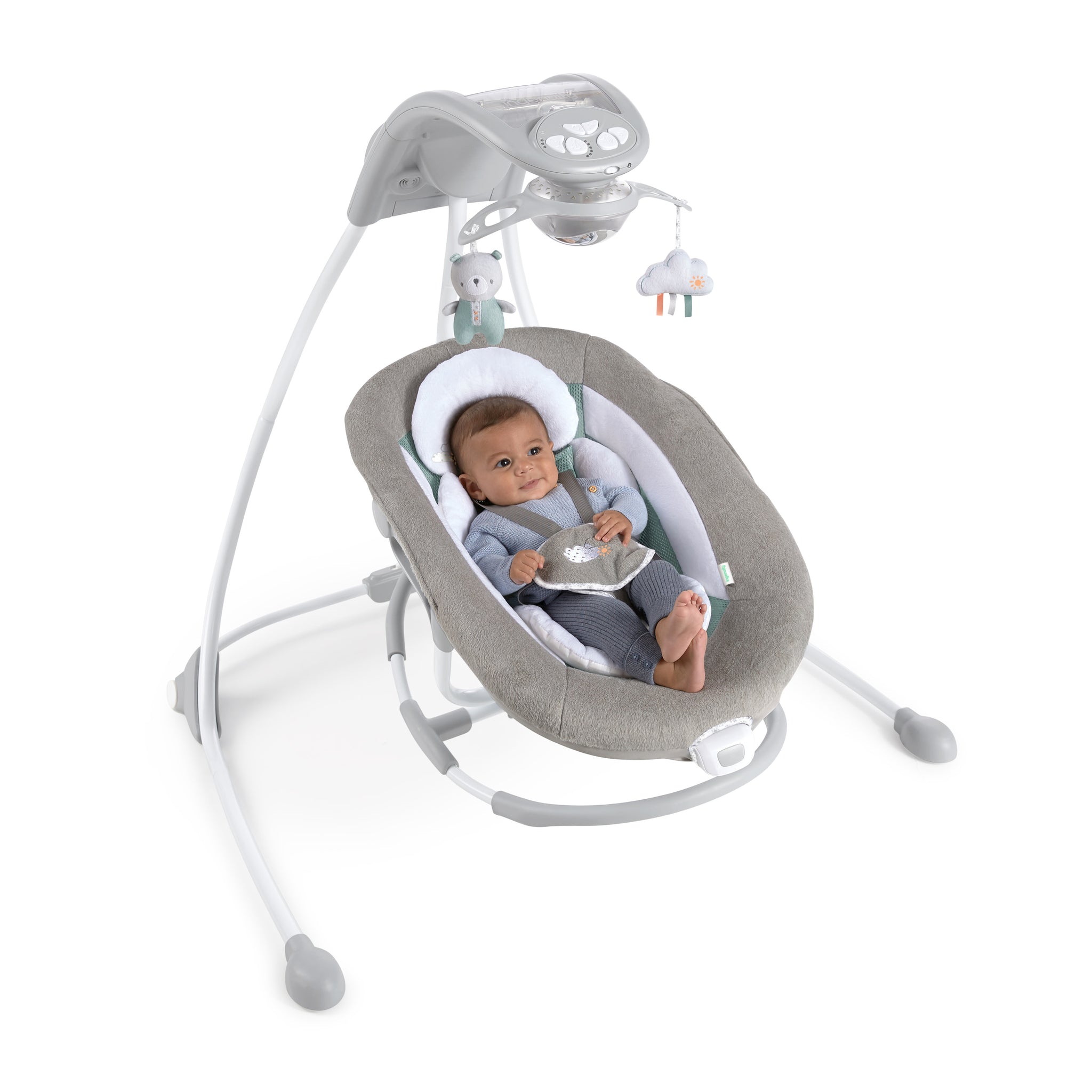 Ingenuity dreamcomfort inlighten cradling swing & rocker on sale