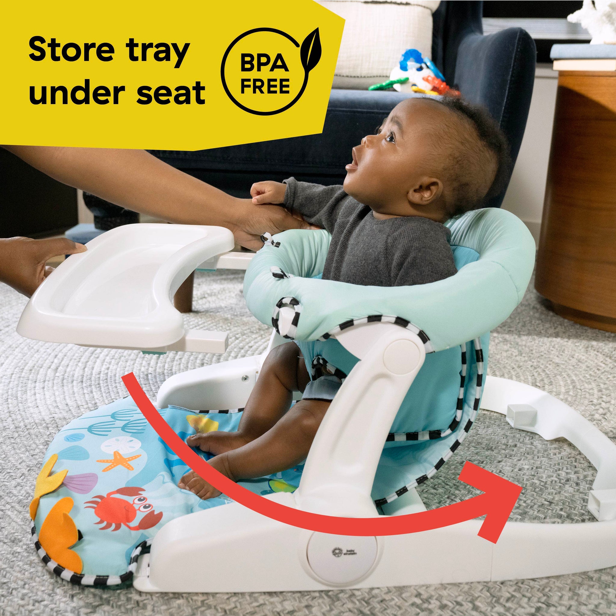 Sea of Support 2-in-1 Sit-Up Floor Seat – Kids2, LLC