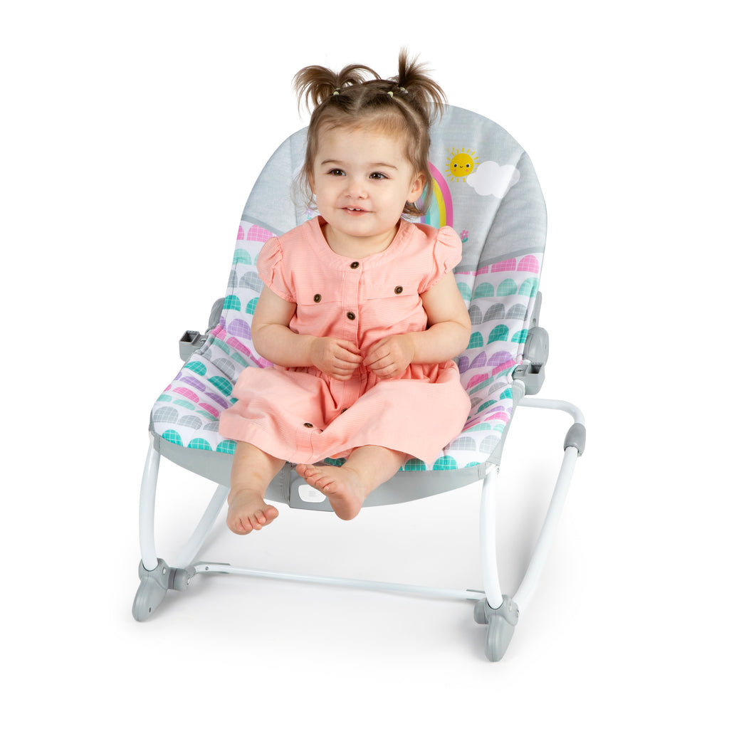 Rosy Rainbow Infant to Toddler Rocker – Kids2, LLC