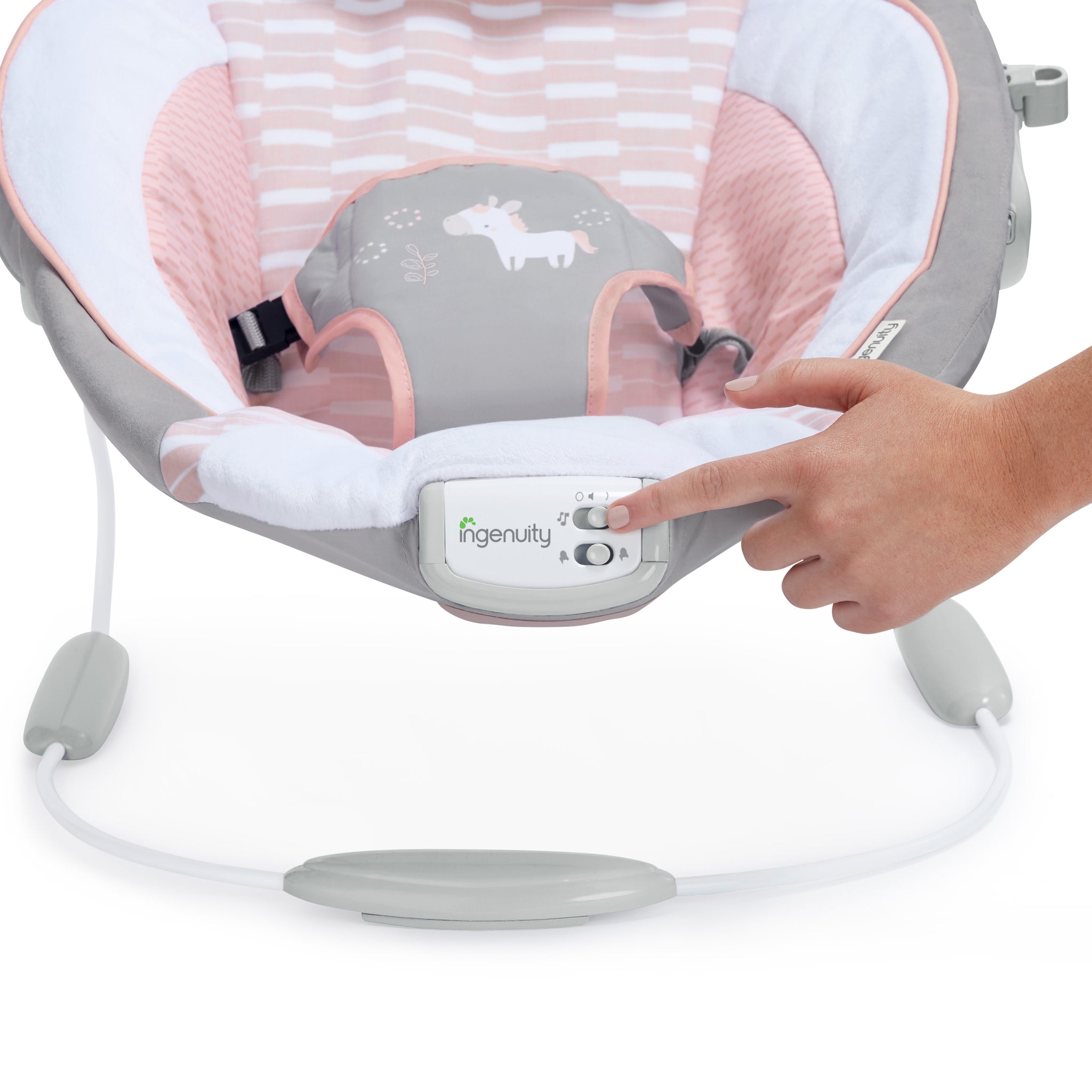 Flora the UnicornSoothing Bouncer Kids2 LLC