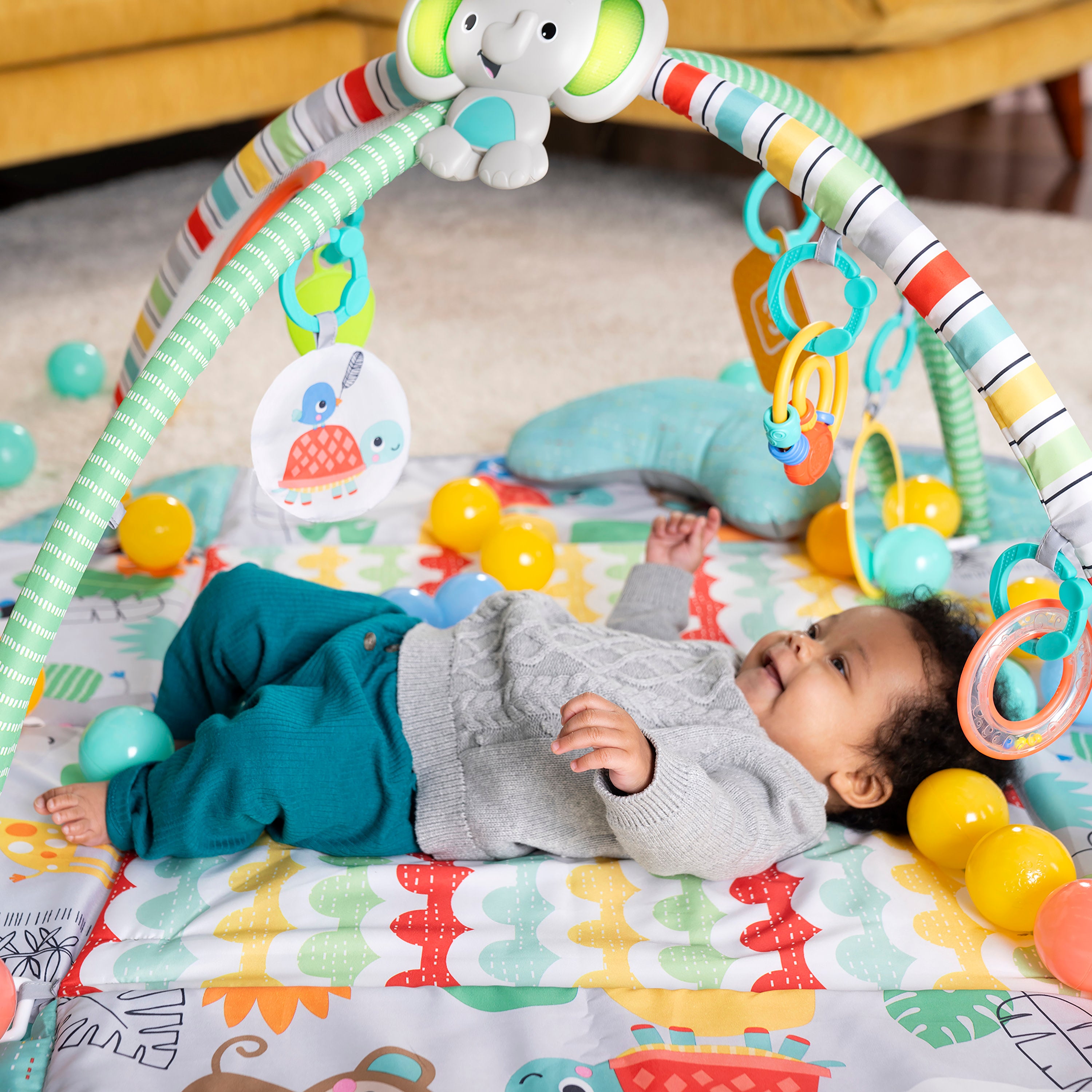 Bright Starts 5-in-1 Your Way Ball Play Activity Gym & Ball Pit