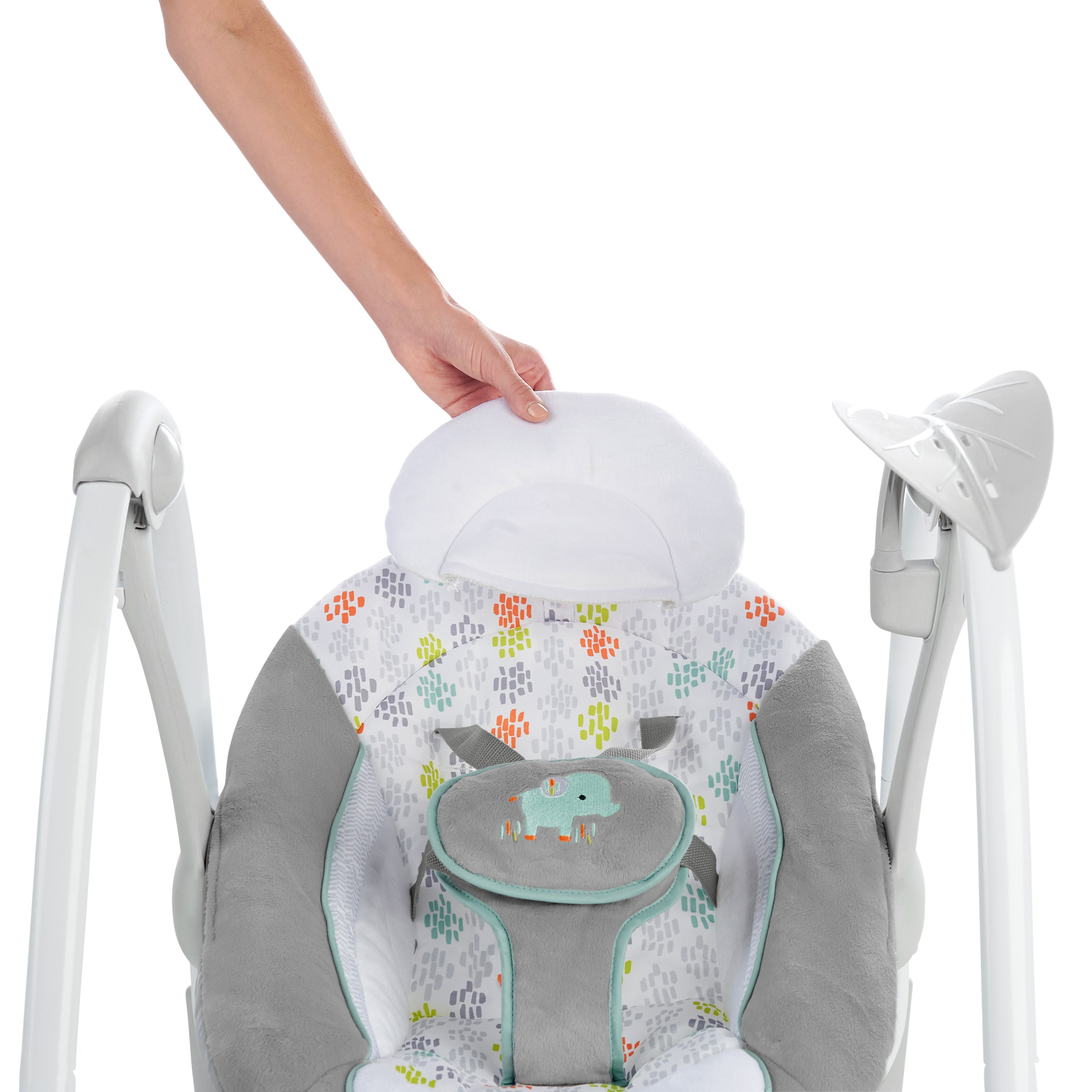 Ingenuity Convertme 2-in-1 Compact Portable Baby Swing 2 Infant