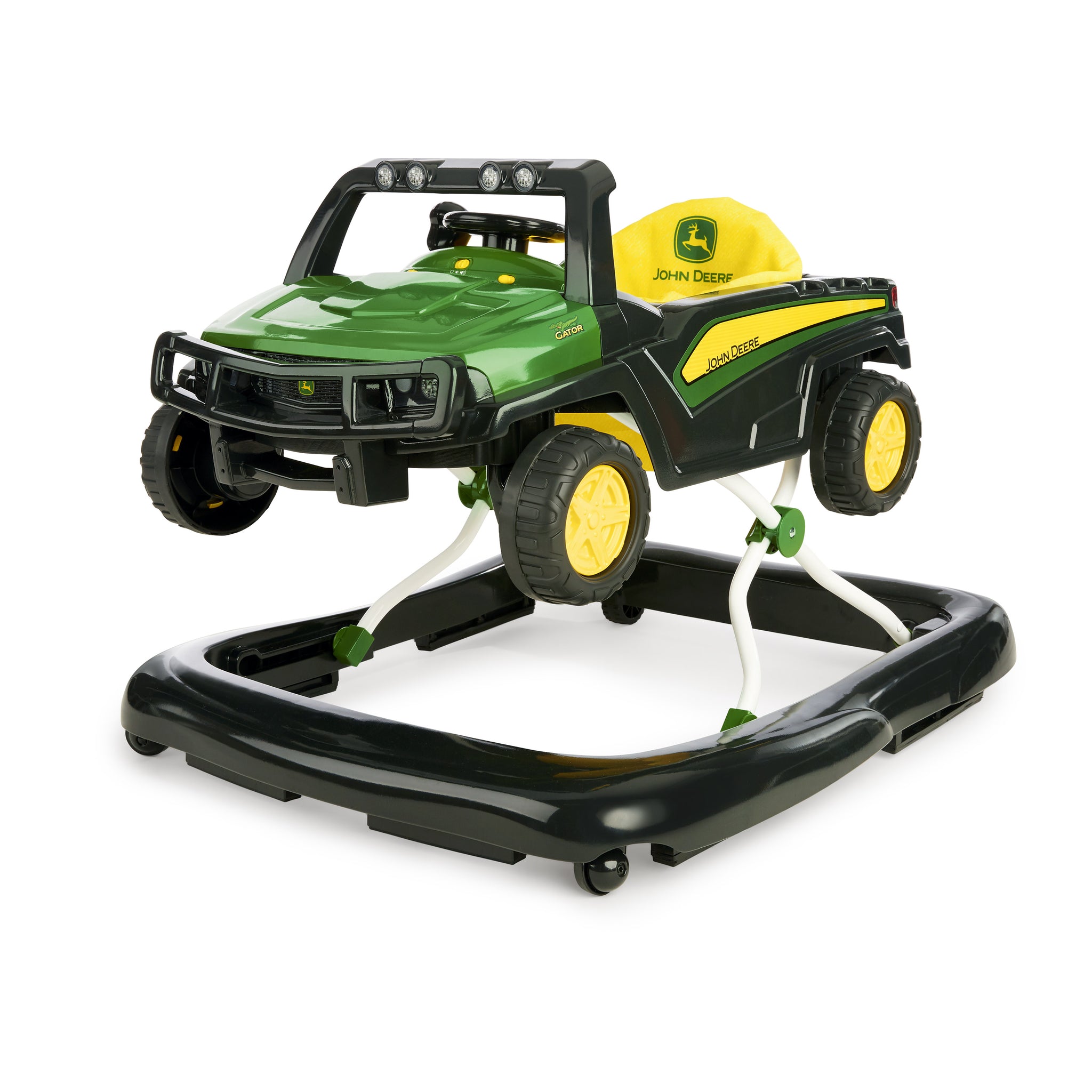 John Deere Gator 4 in 1 Green Baby Activity Walker with 4 Ways to Play