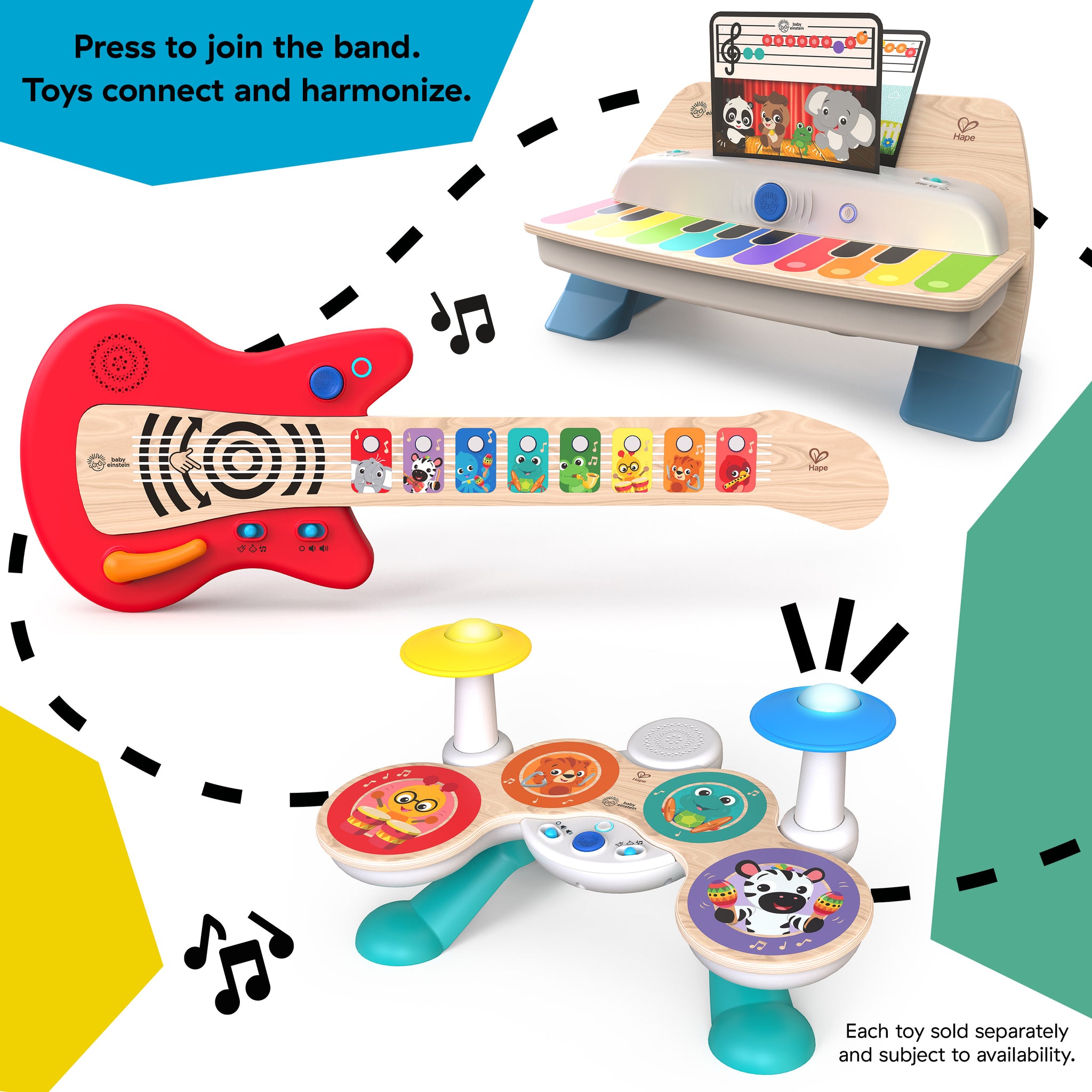 Together in Tune Duo Connected Magic Touch Instrument Set Kids2 LLC