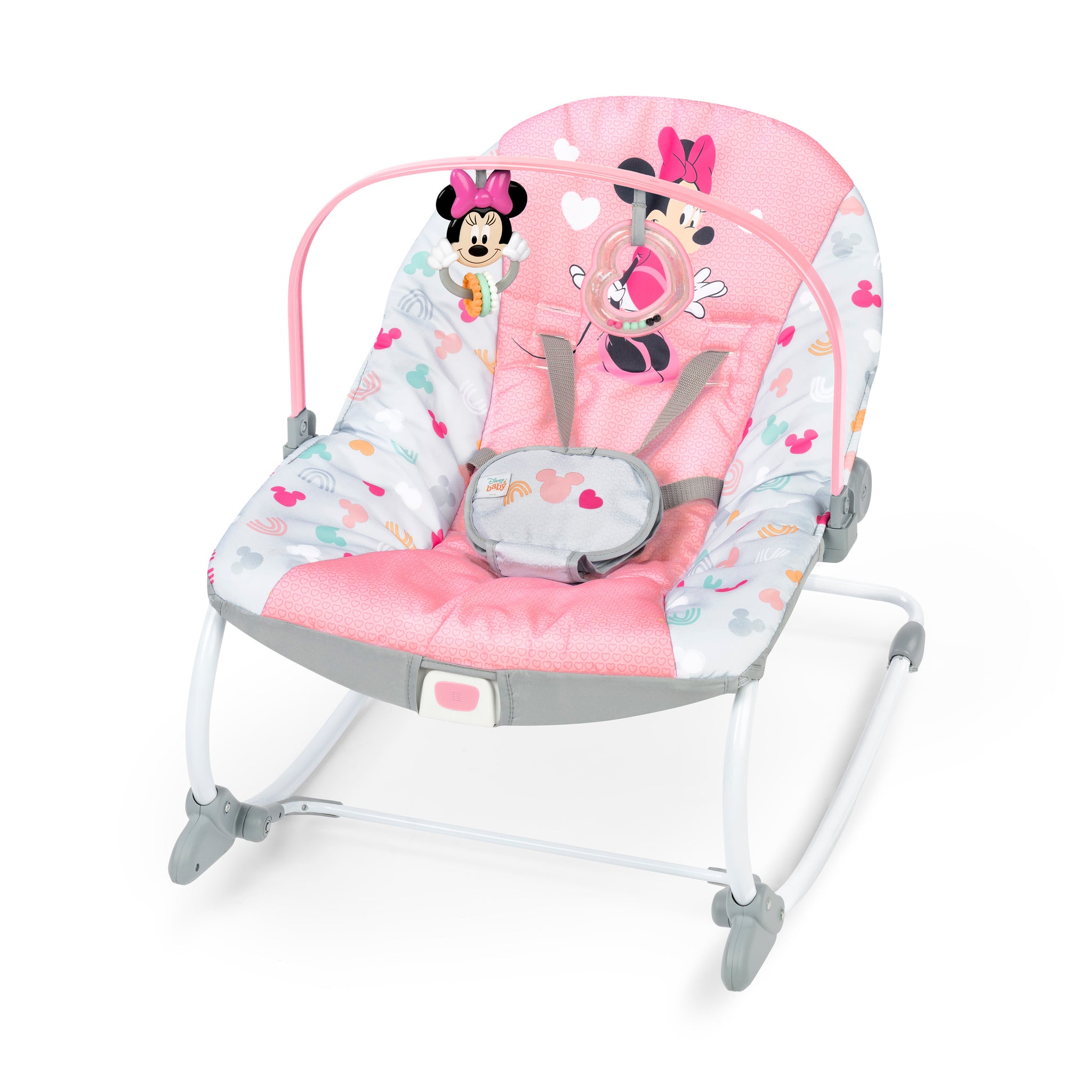 Disney Baby MINNIE MOUSE Forever Besties Infant to Toddler Rocker by Bright Starts