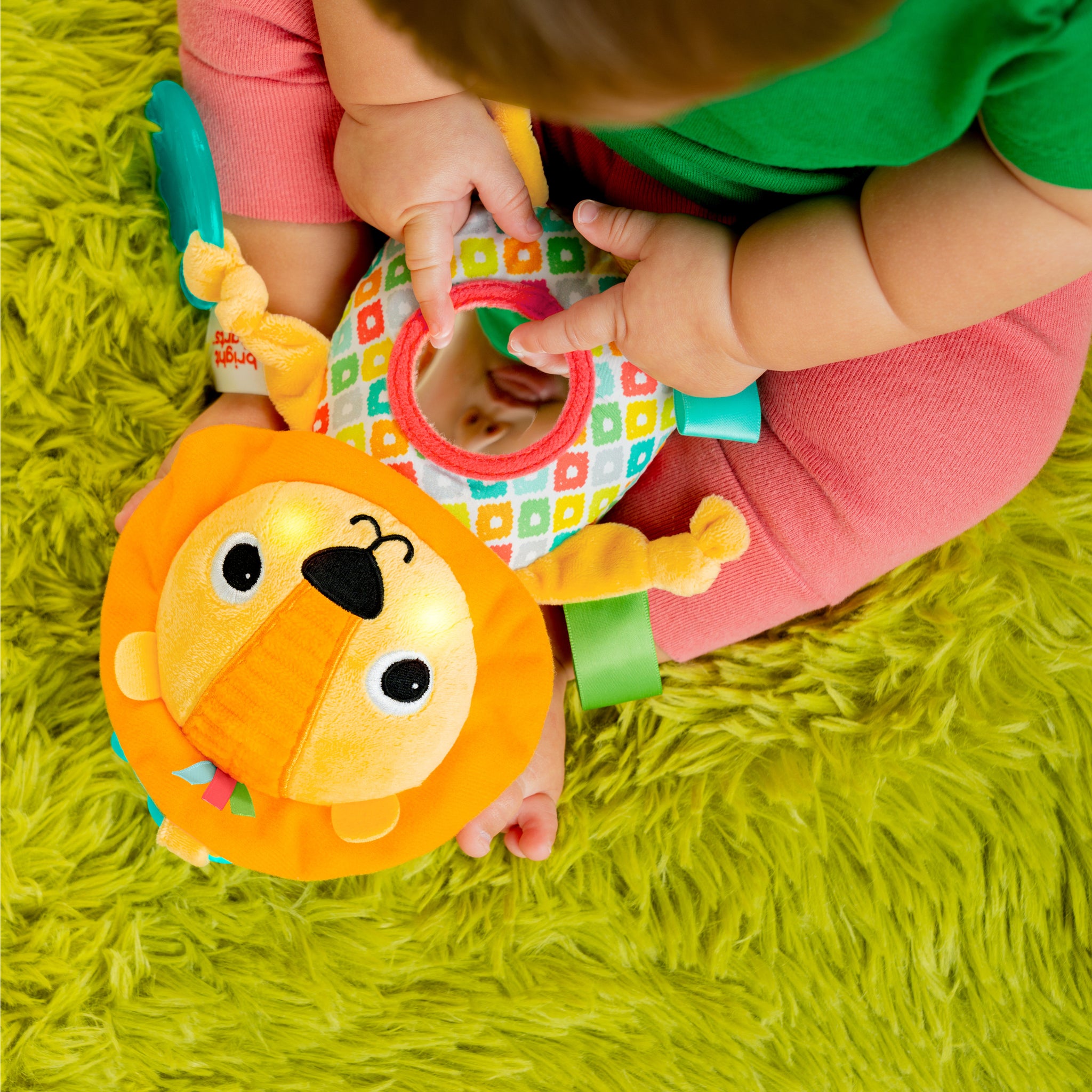 Bright Starts Huggin Lights Musical Light Up Toy Lion Kids2 LLC